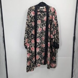 Intimate pleasures women’s floral robe size 22/26